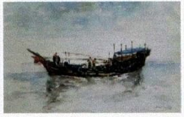 Fishing Boat-1 by MD MAHAMUDUL HASAN